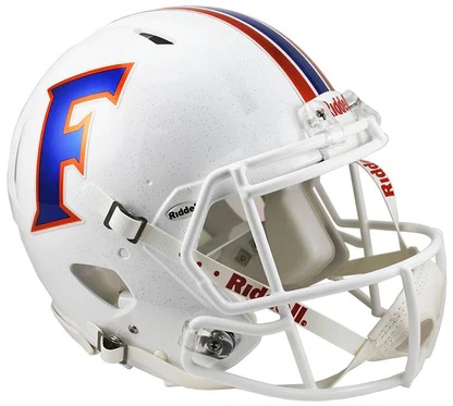 University of Florida Gators Replica White Speed Football Helmet